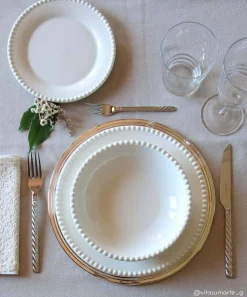Assiette à dessert Ø 19 cm Tiffany WHITE