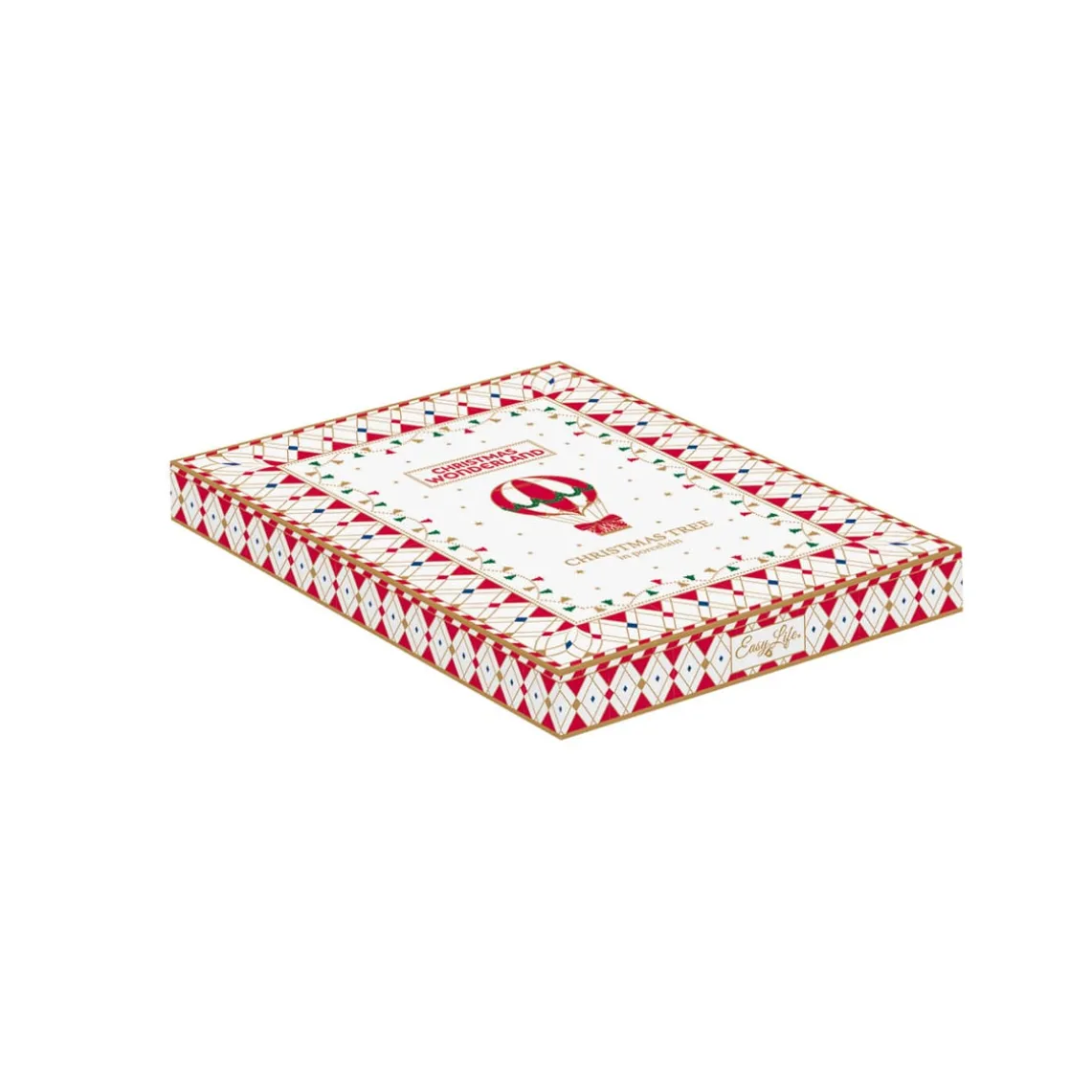 Assiette en forme de sapin CHRISTMAS WONDERLAND