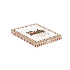 Assiette en forme de sapin POLAR EXPRESS