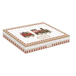 Assiette en forme de train POLAR EXPRESS