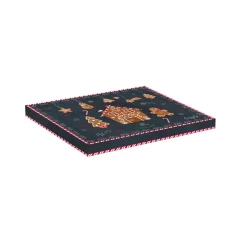 Assiette forme 21 x 25,5 cm GINGERBREAD