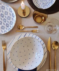 Assiette plate en porcelaine Ø 26 cm ELEGANCE – VersA