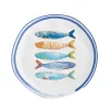 Assiettedessert Ø 21 cm En Porcelaine BORD DE MER