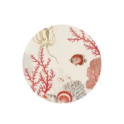 Assiettedessert CORAL REEF – versOctopus