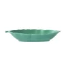 Bol feuille en porcelaine 26×11,5 cm LEAVES LIGHT GREEN