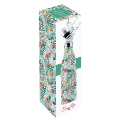 Bouteille isotherme de 500 ml dans un coffret cadeau BOTANIC