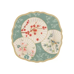 Coffret 1 assiette festonne ORIENTAL DREAMS