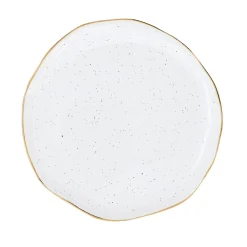 Coffret de 6 assiettes en porcelaine Ø16 cm WHITE