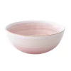 Coffret de 2 bols en porcelaine Ø 22 cm PINK