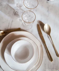 Coffret de 6 bols en porcelaine Ø 9,5 cm WHITE