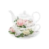 Coffret Egoiste En Porcelaine Fine 350 ml + 350 ml JARDIN BOTANIQUE