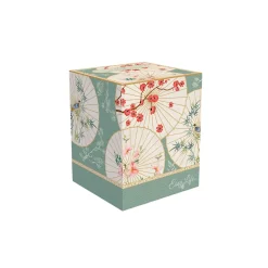Coffret tisaniere en porcelaine avec filtre inox ORIENTAL DREAMS