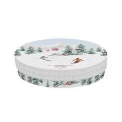 Ensemble de 4 assiettes à dessert CHALET