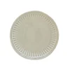 Ensemble de 6 assiettes creuses en porcelaine de Ø 19 cm LIGHT GREY