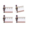 Ensemble de 4 marque-places NUTCRACKER