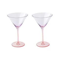 Ensemble de 2 Martini calices RAINBOW