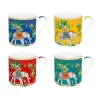 Ensemble de 4 mugs MARAJAH