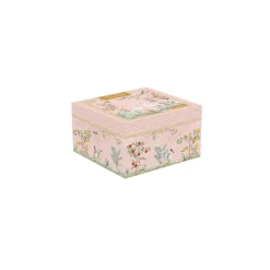 Ensemble de 2 petites tasses à espresso de 80 ml avec soucoupes JARDIN DE REVES
