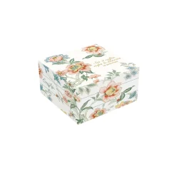Ensemble de 2 tasses à café avec soucoupes en porcelaine, 80 ml ZEN GARDEN WHITE