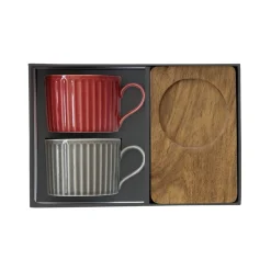 Ensemble de 2 tasses en porcellaine TAKE A BREAK ASS1