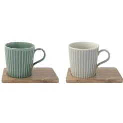 Ensemble de deux mug en porcellaine TAKE A BREAK ASS4