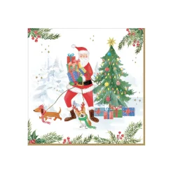 Paquet de 20 serviettes JOYFUL SANTA