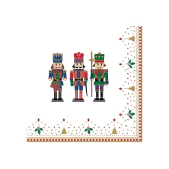 Paquet de 20 serviettes NUTCRACKER
