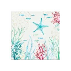 Paquet de 20 serviettes Under The SEA