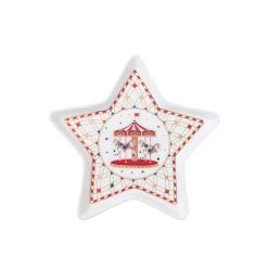 Piattino a stella CHRISTMAS WONDERLAND