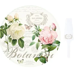 Plat à gâteau avec pelle JARDIN BOTANIQUE