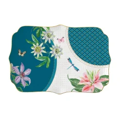 Plat de service 36 x 25 cm VOYAGE TROPICAL