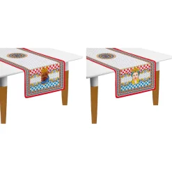 Set De Deux Chemins De Table 140X45 cmSICILY