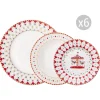 Set de vaisselle 18 pcs CHRISTMAS WONDERLAND
