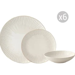 Set de vaisselle 18 pcs GALLERY WHITE