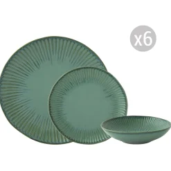 Set de vaisselle 18 pcs GALLERY GREEN