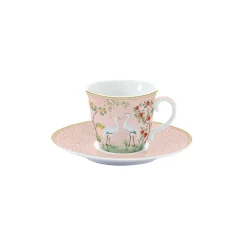 Tasse à thé avec soucoupe, 200 ml JARDIN DE REVES