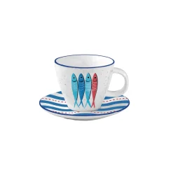 Tasse avec soucoupe The SARDINE’S PARTY