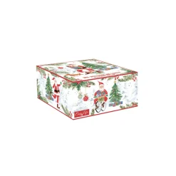 Tasse et cuillère avec sous-verre JOYFUL SANTA