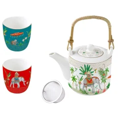 Théière avec 2 tasses MARAJAH